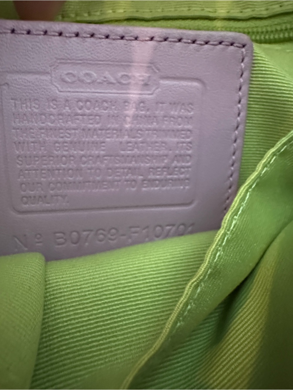 Coach Hampton  Flap Convertible Multicolor Striped Crossbody - Picture 9 of 12